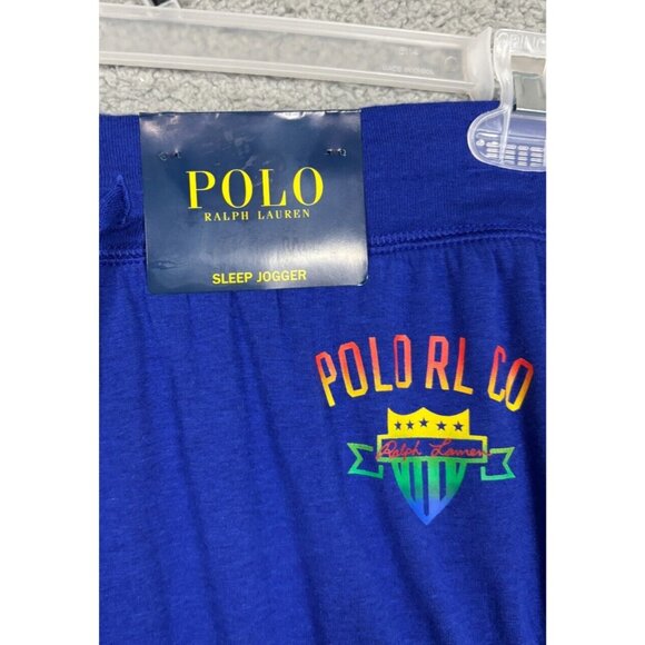 Polo Ralph Lauren Men's Polo Sleep Pants Graphic Print Blue Medium NWT's. - Picture 4 of 8